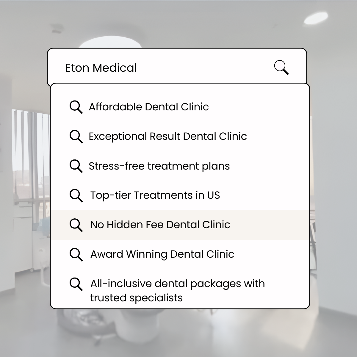 World Class Dental Treatments