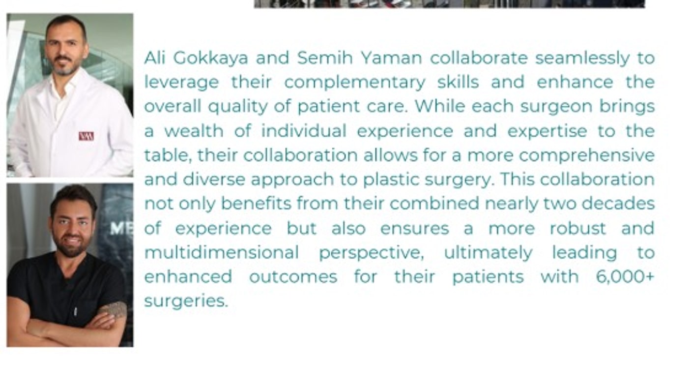 Portraits of the plastic surgery team